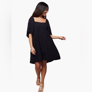 Able Sharon Square Neck Mini Dress